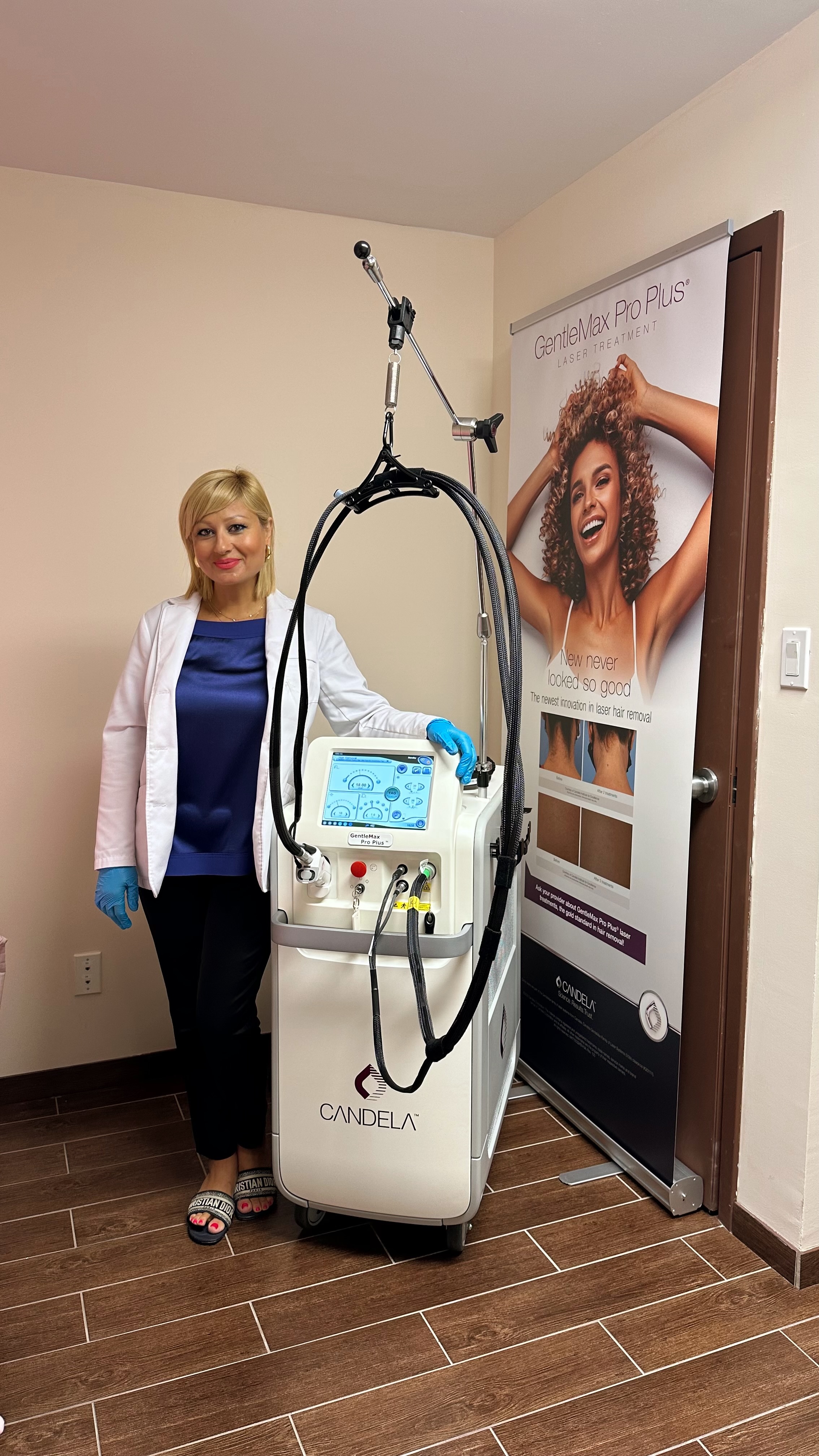 Brooklyn Laser Studio Specialist with Candela GentleMax Pro Plus